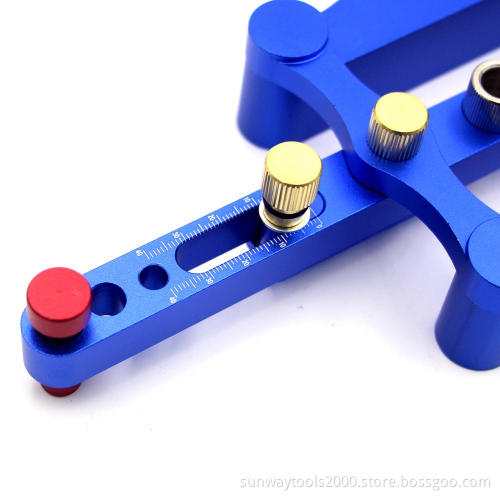 Jigset voor rechte gaten